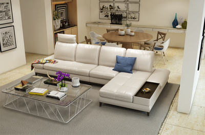 3d家具效果图展示-现代北欧沙发