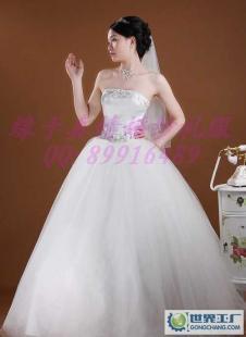 TC5211外贸中高档婚纱礼服 新娘定做来图加工_二手设备转让_世界工厂网中国产品信息库