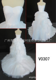 批发采购婚纱、礼服-V0307专业外贸 供应婚纱礼服 2013欧美潮流风尚 外贸.